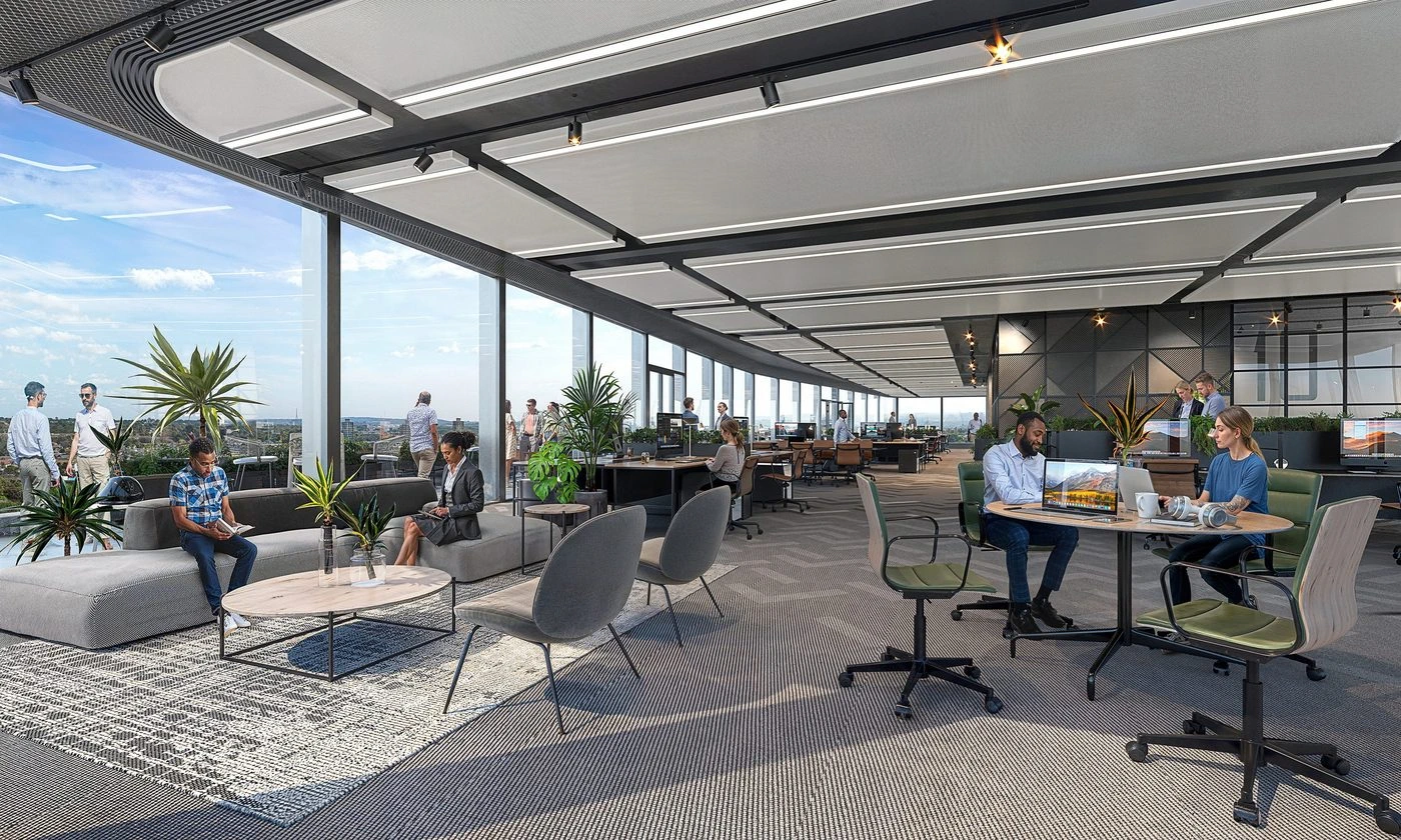 Eden Campus — architectural visualisation by Construct Media