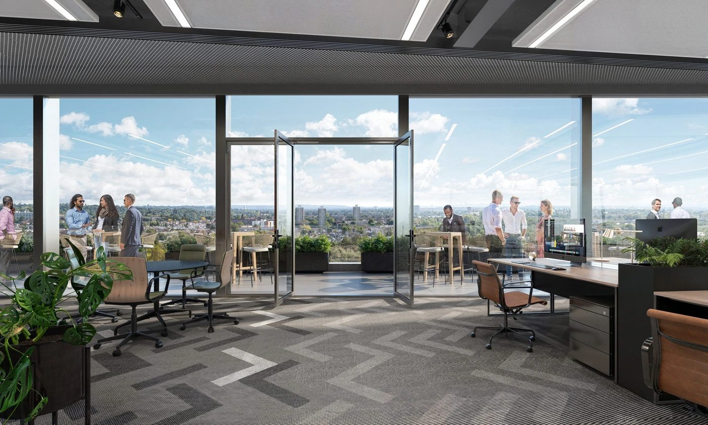 Eden Campus — architectural visualisation by Construct Media