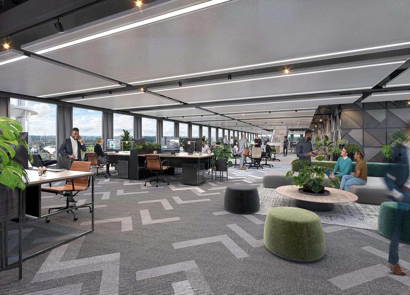 Eden Campus — architectural visualisation by Construct Media