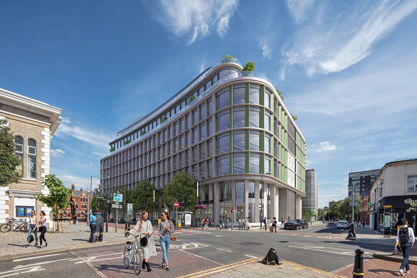 Eden Campus — architectural visualisation by Construct Media