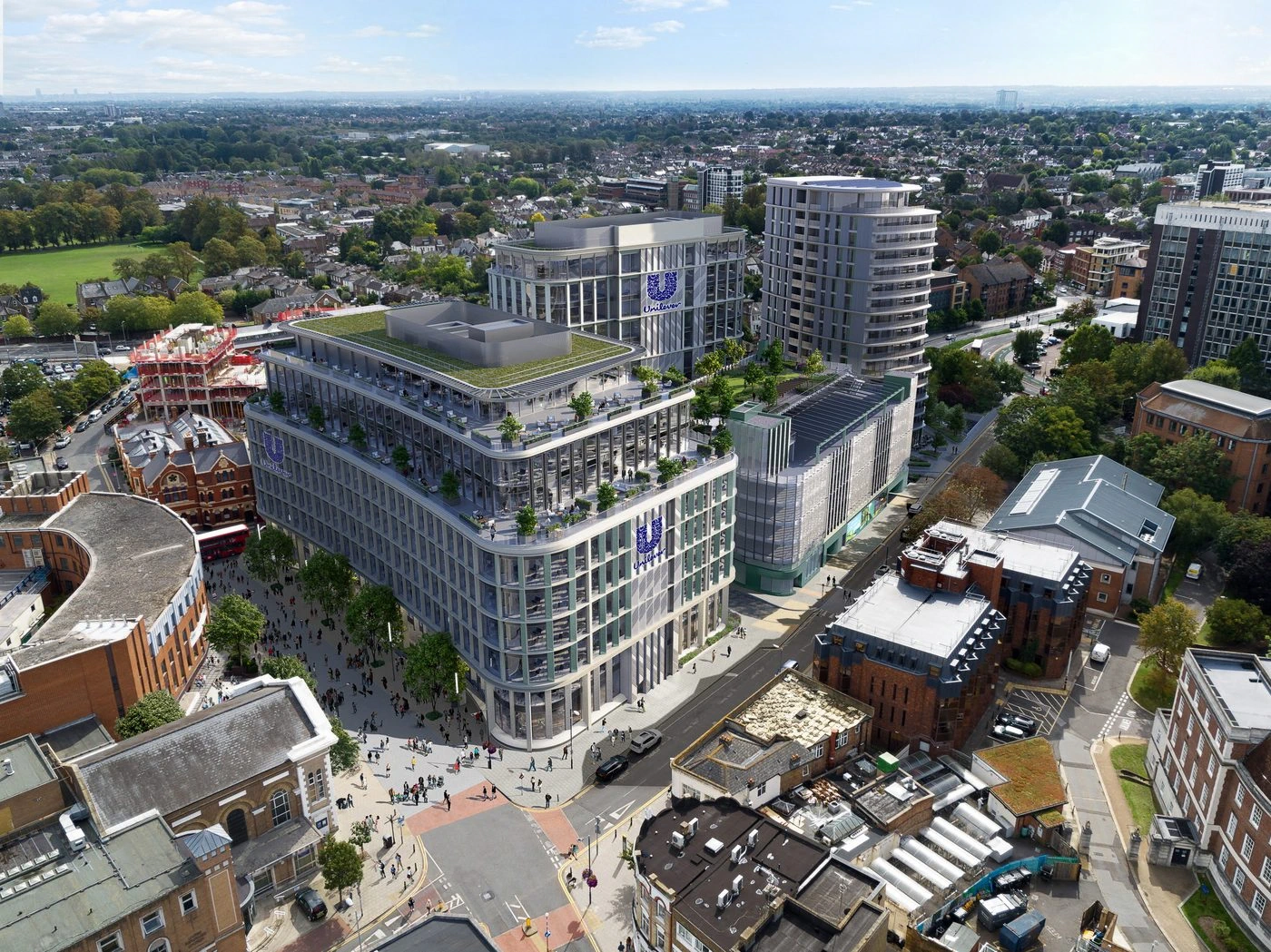 Eden Campus — architectural visualisation by Construct Media